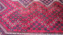 Antique Persian Knotted Wool Area Rug Thick Pile O