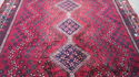 Antique Persian Knotted Wool Area Rug Thick Pile O