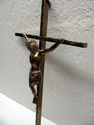 Stunning  Vintage Religious Cross Crucifix  Bronze