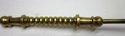 Large Ornate Brass Candle Wick Snuffer Vintage Sol