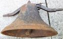 Huge Pennsylvanian School Bell Antique Cast Iron A