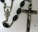 Vintage Italian Rosary Holy Relic Early Plastic Be