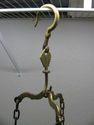 Stunning Huge Antique Brass Cast Iron Balance Scal