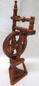 Antique Mini Spinning Wheel Wood Lovely Piece Movi