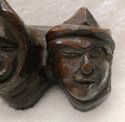 Gorgeous Vintage 5 Estate Pipe Rack Holder w Funny