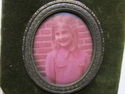 Fantastic Antique Velvet Picture Frame Italy 2 Por