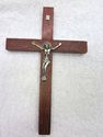 Small Vintage Catholic Religious Crucifix Cross Si