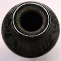 Wonderful Vintage Art Pottery Vase Black / Black G