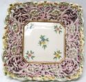 Old Italian Pottery Majolica Maiolica Reticulated 