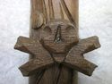 Beautiful Antique Black Forrest Wood Crucifix Cros