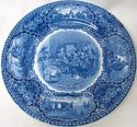 Staffordshire England Historical Plate “Ye olde 