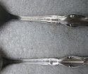 Stunning Antique Cake Pie Server Meat Fork Plated 