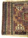 Antique Wool Persian Eastern Belouch Runner Area R