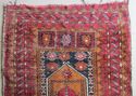 Rustic Old Persina Antique Area Hall Rug Carpet Kn