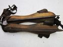 Rustic Primitive Antique Pair Wooden Ice Skates w 