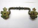 Antique Victorian Drawer Pull Vintage Furniture Ha