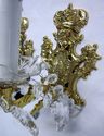 Great Pair Vintage Elaborate Italian Gilded Wall S