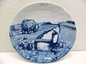 Royal Delft Coll. of Month Wall Plate Westraven Ho