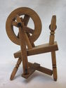  Vintage Miniature Spinning Wheel Wood Old Traditi