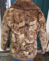 l REAL Vintage Genuine Fur Coat Jacket Rabit Mink 