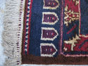 Gorgeous Vintage Red Hand Knotted Wool Oriental Pe