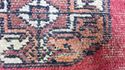 Small Antique Apprentice Piece Rug Carpet Wool Kno