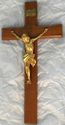 Antique Ormolu Gold Gilded Bronze Corpus Crucifix 