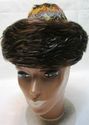 Gorgeous Vintage Womans Cocktail Top Hat 1950s Pas