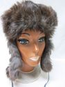 Trapper Ski Hat Real Fur Leather Autentic Russian 