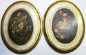 2 Gorgeous Vintage Italian Picture Frames Tole Flo