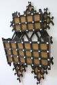 Antique Wall Hanging Magazine Rack Victorian carve