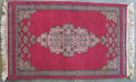 Antique Persian Prayer Rug Knotted Wool Area Thick