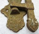 L Ornate Antique Victorian Drawer Pull Door Furnit