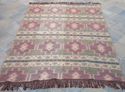 LG Vintage Hand Woven Table Top Cover Cloth Fringe