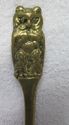 Antique Brass Letter Envelope Opener with Owl Anim