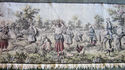 L Vintage Antique Tapestry Goblin Romantic Country