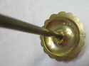 Ornate Candle Wick Snuffer Vintage Solid Brass 