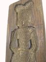 Vintage Dutch Vintage Carved Wood Cookie Mold Patt