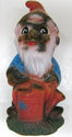 Vintage Garden Gnome Statue soft Plastic Old West 