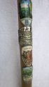 Vintage Natural Bend Wood Hiking Walking Stick Can