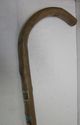 Vintage Natural Bend Wood Hiking Walking Stick Can