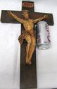 Gorgeous Antique Religious Cross Crucifix Hand Pai