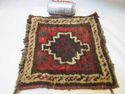 Sweet Old Antique Area Hall Rug Carpet Knotted Woo