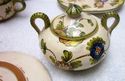 Vintage Majolica Maiolica Italian Tea Pot Coffee P