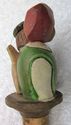 Kissing Couple Animated ANRI Italy Hand Carved Cor