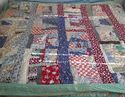 Old Antique Civil War Era Crazy Quilt lovely Old S