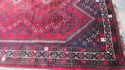 Antique Persian Knotted Wool Area Rug Thick Pile O