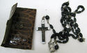 Antique Italian Rosary Holy Relic Early Plastic Be