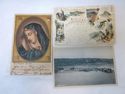 Lot of 3 Vintage Postcards European Souvenir Roman