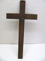 Antique Religious Cross Crucifix Vintage Corpus Ch